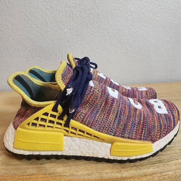 Adidas Pharrell Williams Hu NMD Shoes Mens Size 6 Body Earth Multicolor Boost main image 6